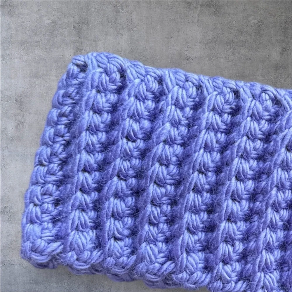 Purple Knit Headband